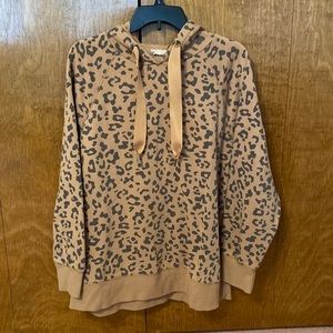 Hippie Rose XL Cheetah Hoodie